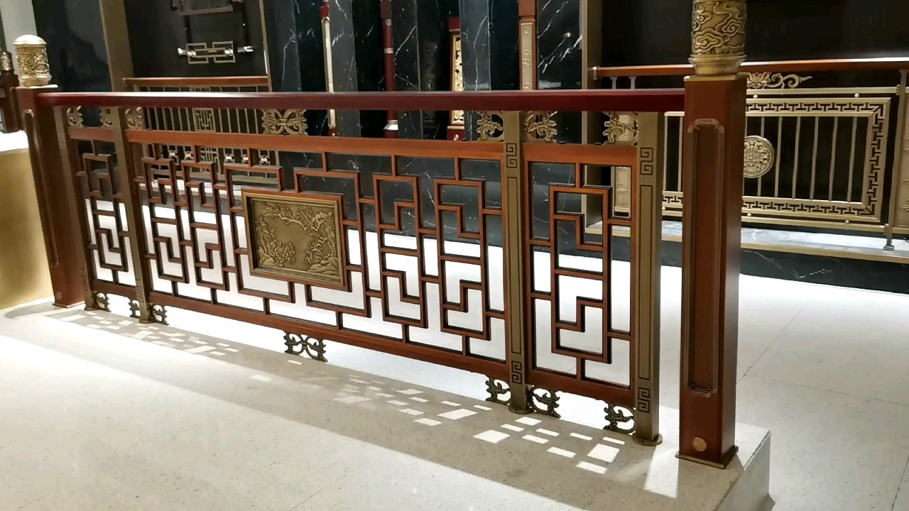 new design copper material chinese style fence design, View chinese