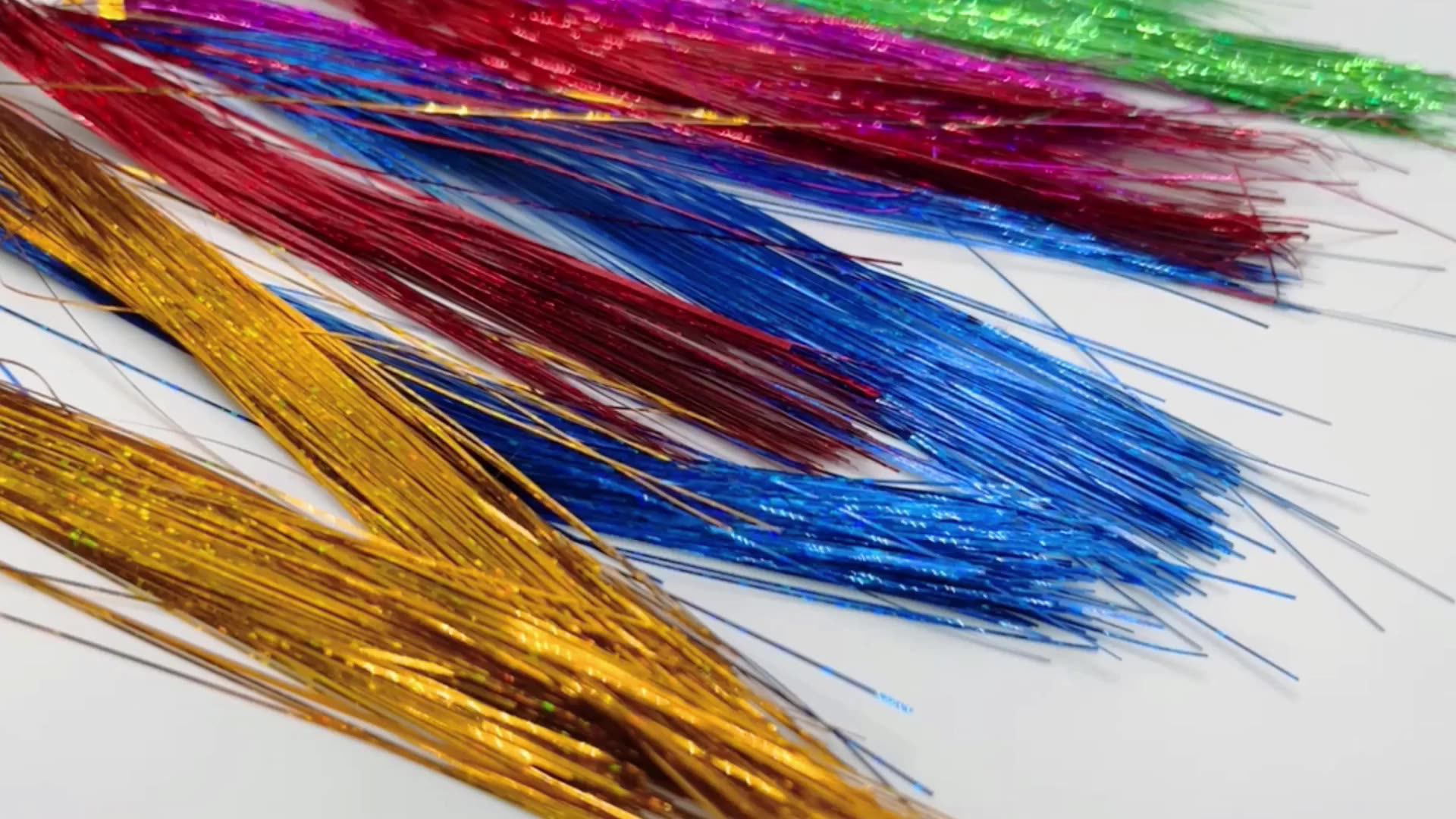 Rts 0.3mm Tinsel Ribbing Fishing Flies Reflective Flashy Tinsel Body