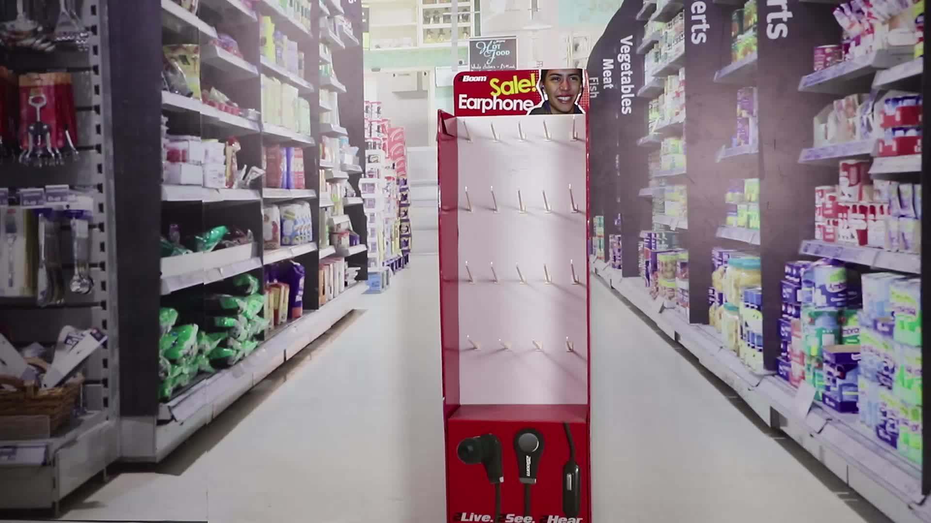 Pos Retail Standing Cardboard Hook Air Freshener Display Stand Buy