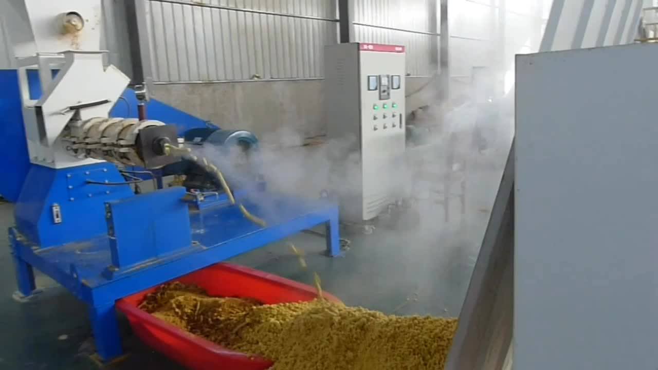 2021 Hot Sale Soya Extruder Machine Screw Extruder Corn Puff Extruder