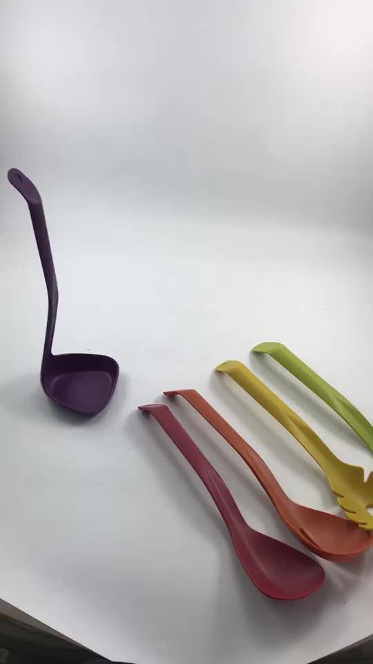 5piece Compact Nesting Kitchen Utensil Set Nest Utensils Nylon