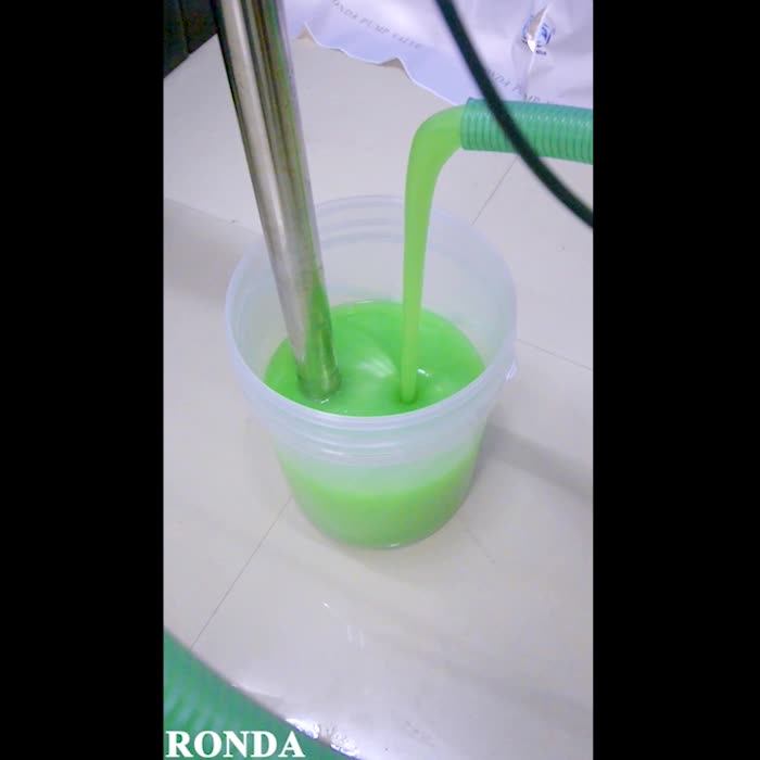 Hs Food Grade Sanitary High Viscosity Electric Screw Barrel Drum Pump