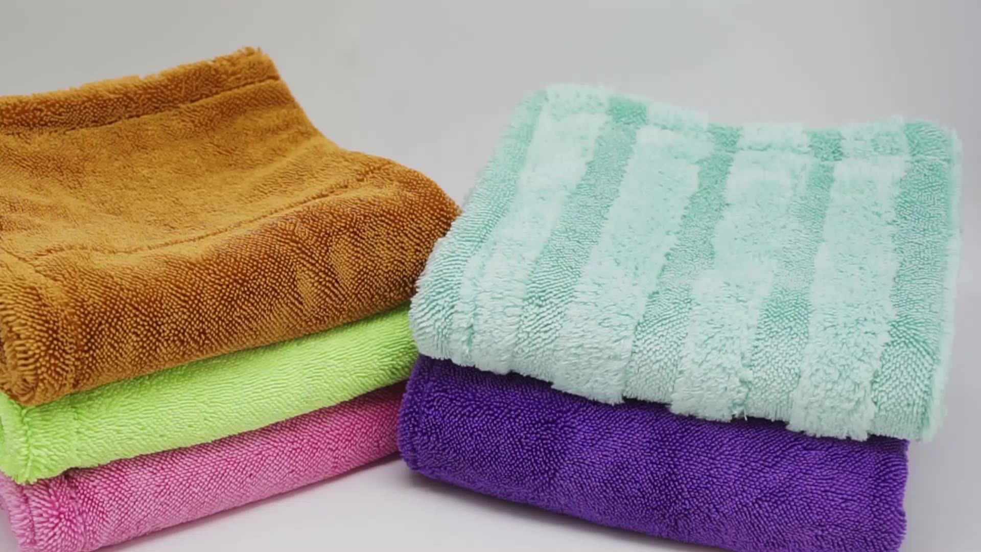 Microfibre Washing Drying Auto Detailing Cleaning Towel Micro Fiber