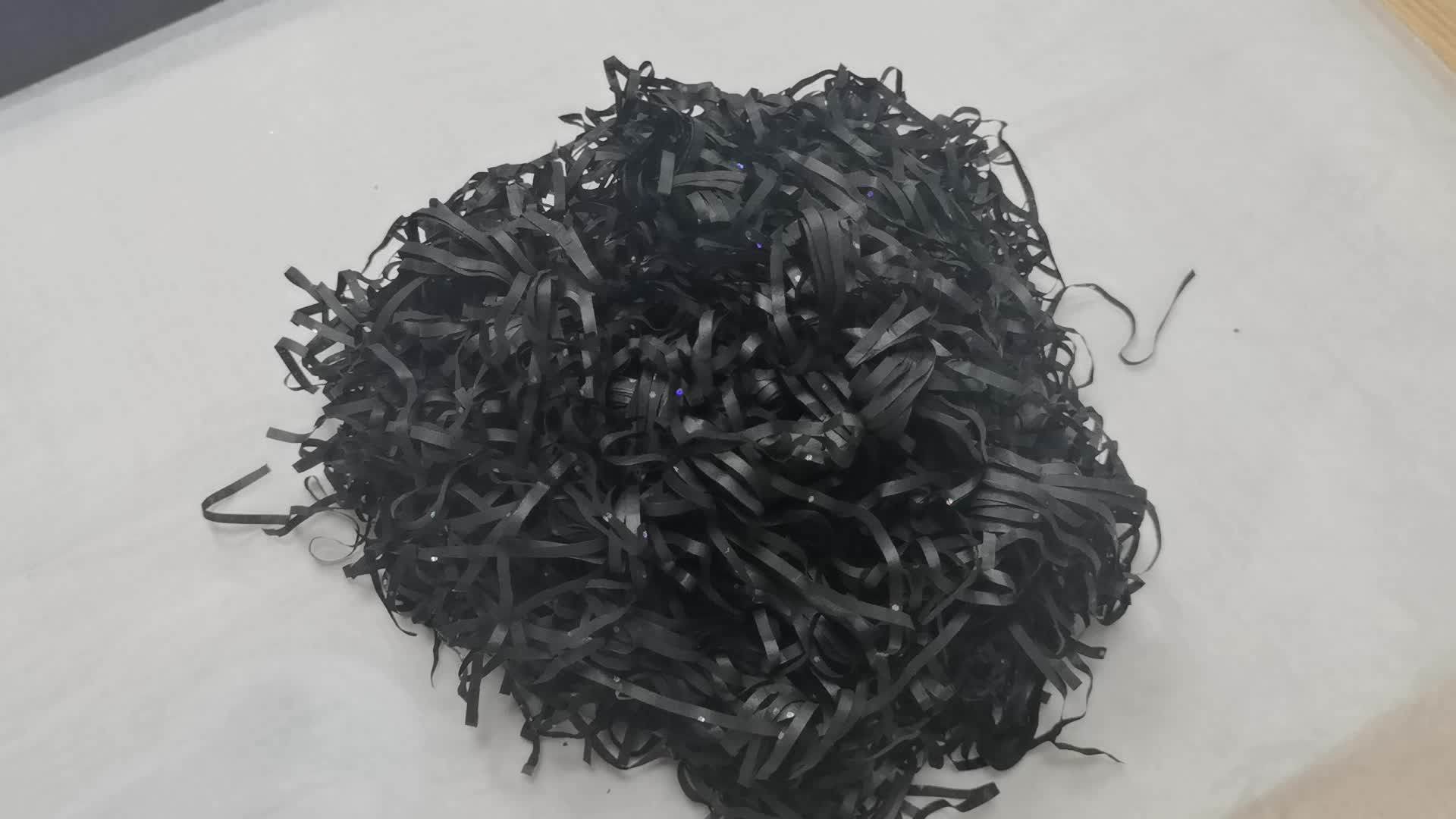 Package Black Shredded Tissue Filler Paper Buy Boxes Filling Shredded