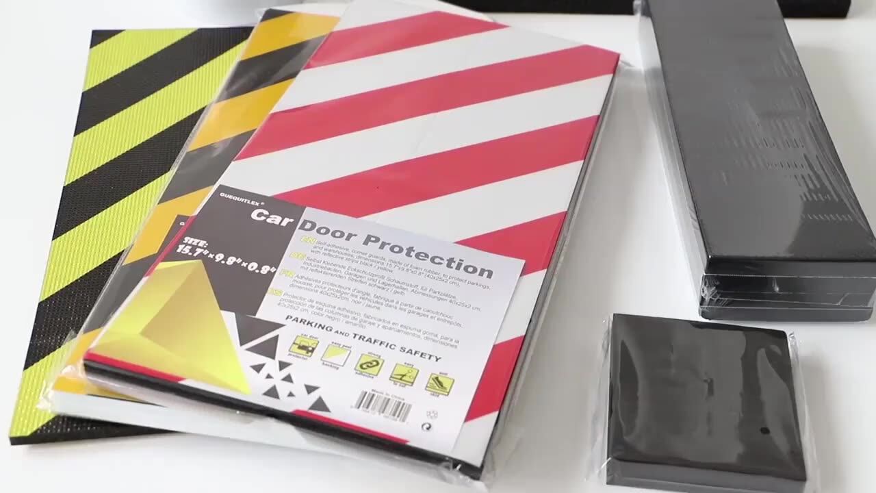 Eva Foam Anti Crash Garage Wall Corner Bumper Guard Embossing Structure