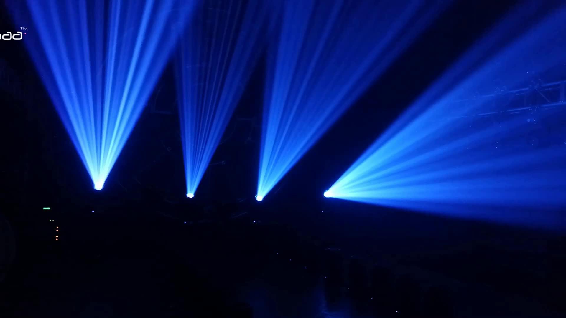 Vangaa Brand 380w Sharpy 7r Beam Moving Head Light For Festival Wedding