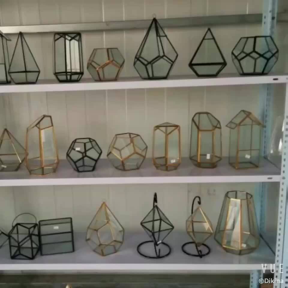 Square Wedding Flower Pot,Square Cubic Vase Centerpiece Decoration