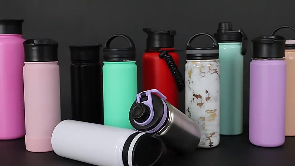 100 Leak Proof 64oz Big Water Flask Stainless Steel Insulated Water