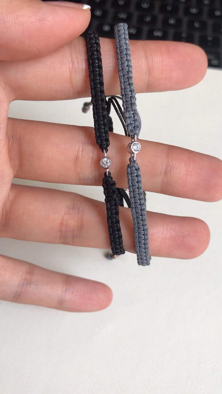 Wholesale Italian Fashion Rope 925 Silver Cz Bracelet Lyn0027 Buy 925