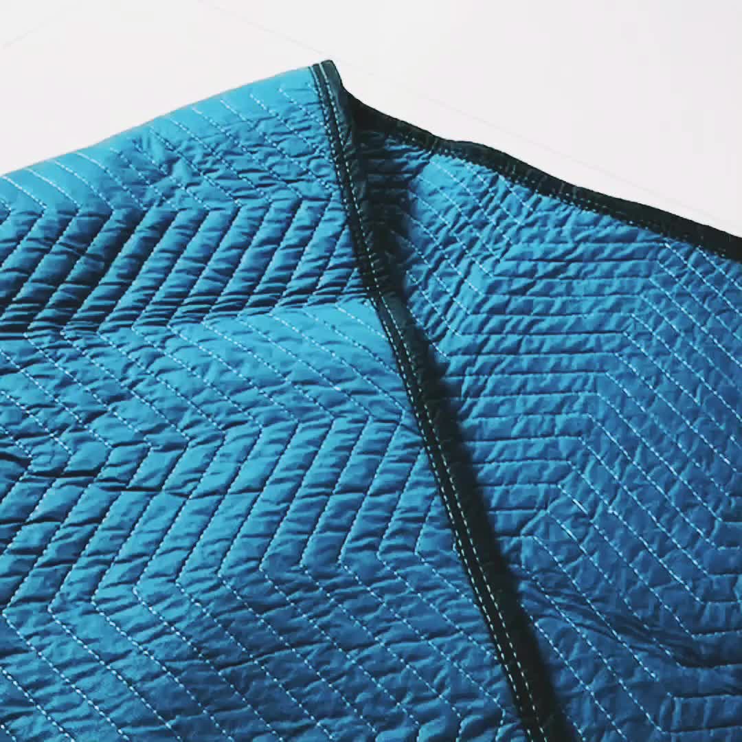 Decorative Floor Protection Moving Blanket Nonwoven Fabric Polyester