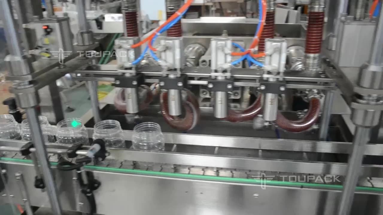Automatic Hot Sauce Bottling Machine Filling Machine Line Thick Broad
