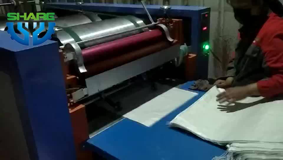 Shoping Sachet Water Printing Machine On Paper Non Woven Plastic Bags