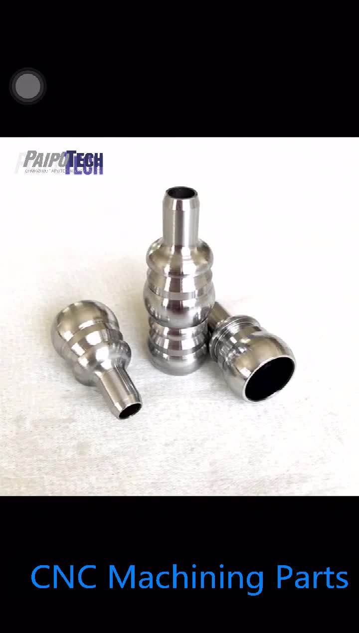 Oem Cnc Machining Center Stainless Steel Tapered Steel Pipe End Forming