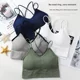646 Kaka with beautiful back wrapped breast tube top gathered without steel ring bra cross strap women's vest underwear