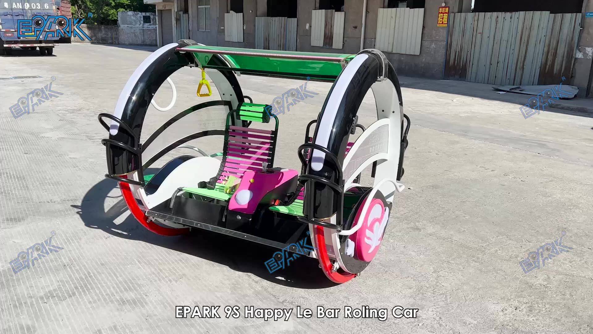 360 Degree Remote Control Rolling Car Outdoor Carnival Ride 360 Rolling