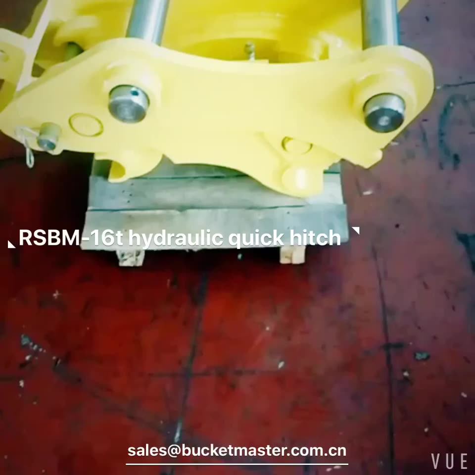 Excavator Quick Hitch Adapter For Quick Hitch With 80mm Bucket Pins