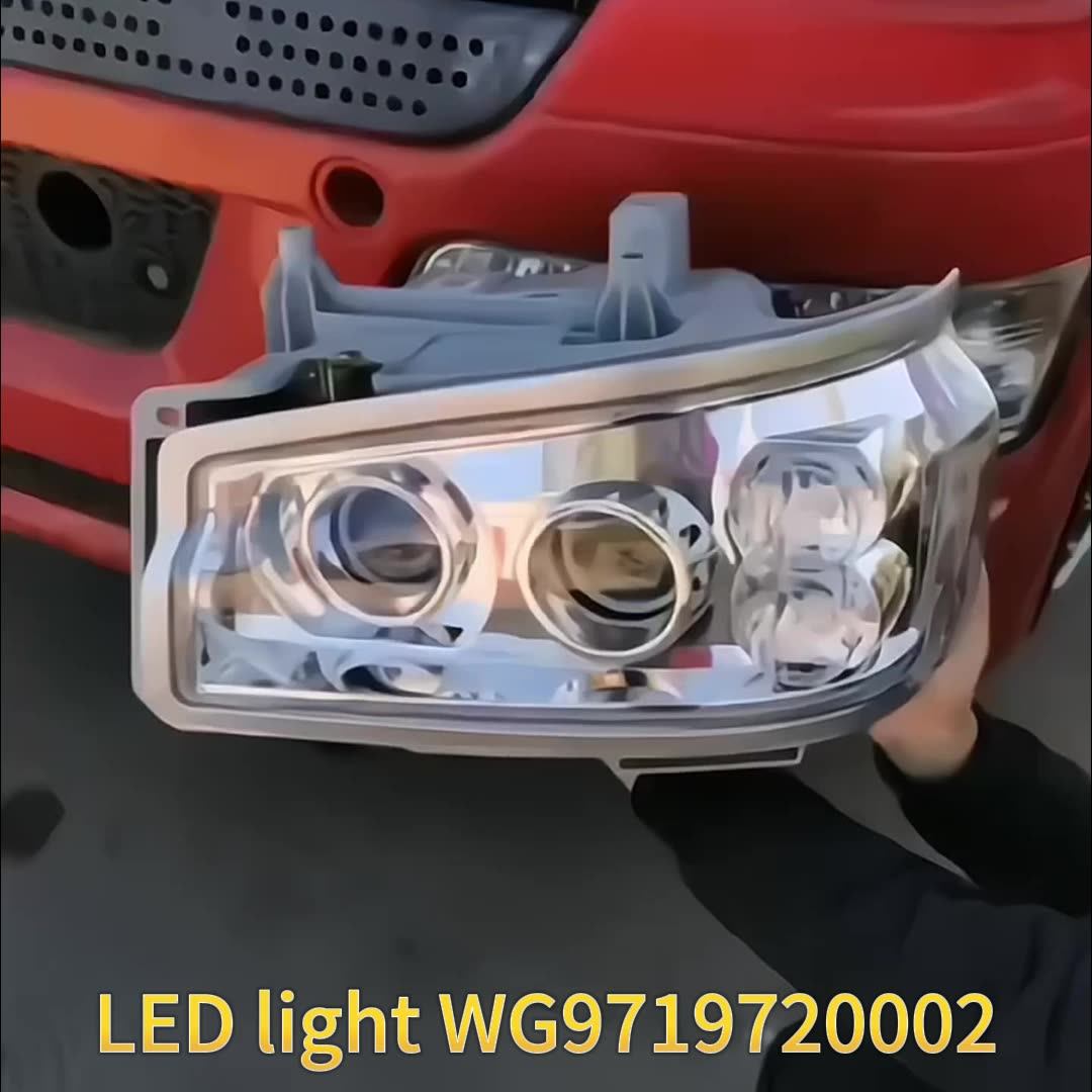 Sinotruk Howo Truck Parts - Full LED Headlights WG9719720002