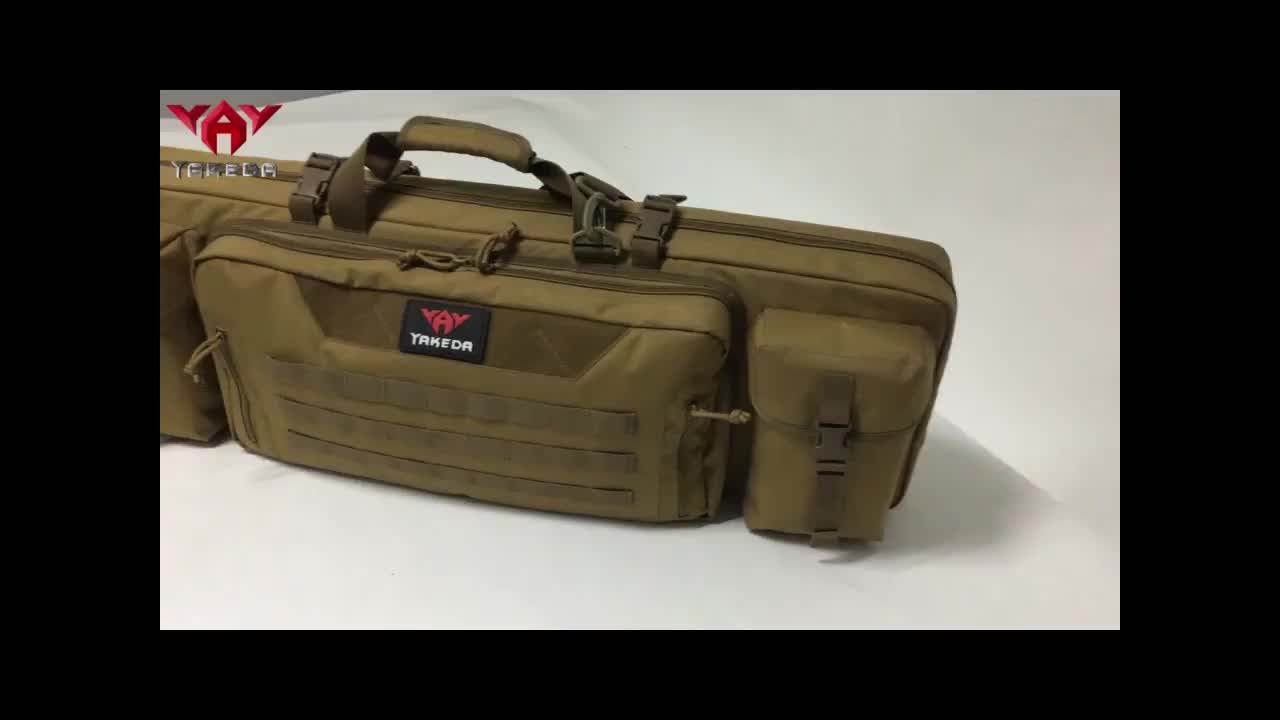 Yakeda Padded Assault Discreet Dual Weapon Case Outdoor Army Shooting