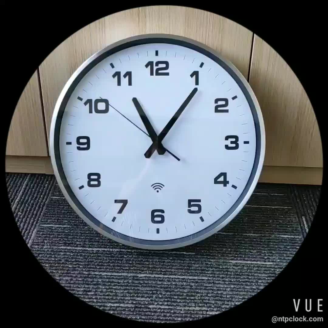 Synchronized Wall Clocks,Analog Wifi Clocks,With Silent Sweeping