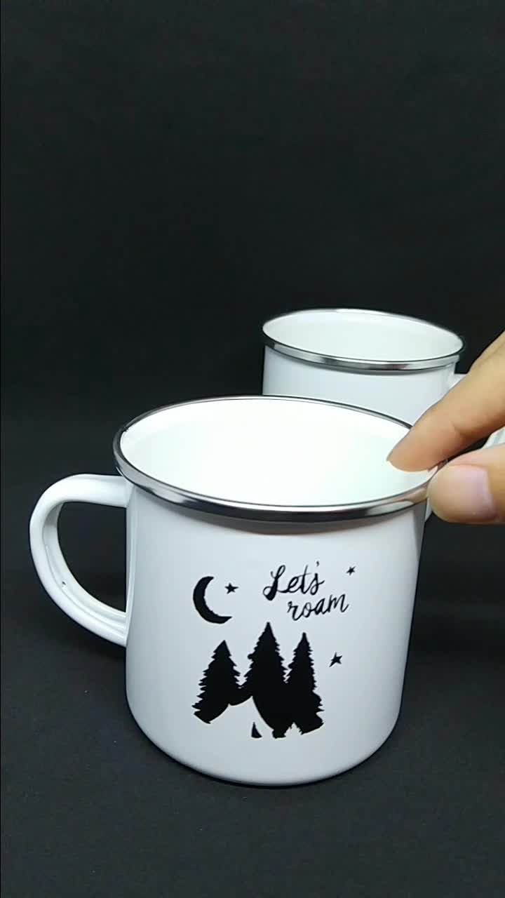 Download Custom Print 16oz Mockup Enamel Mug Set Bulk Coffee Camping Tea Mugs Wholesale - Buy Enamel Mug ...