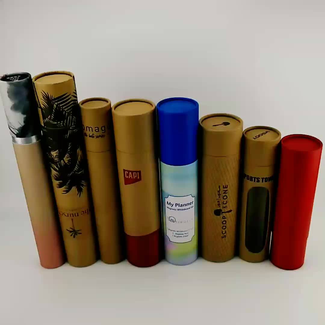 Original Cardboard Shipping Tube/mailing/poster Packaging Tube Round