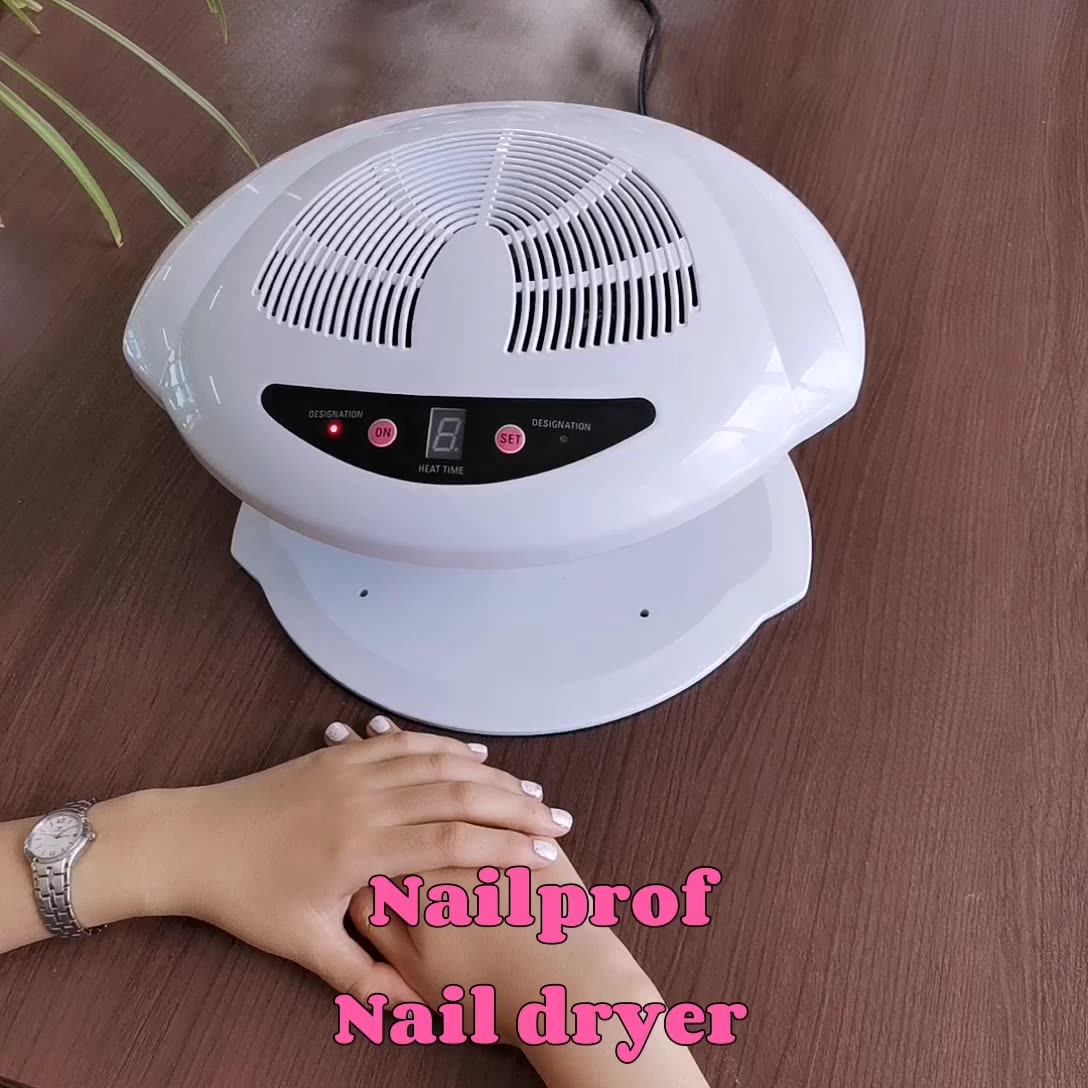 Nailprof Nail Art Finger Toe Polish Varnish Dryer Hot & Cold Blower Fan