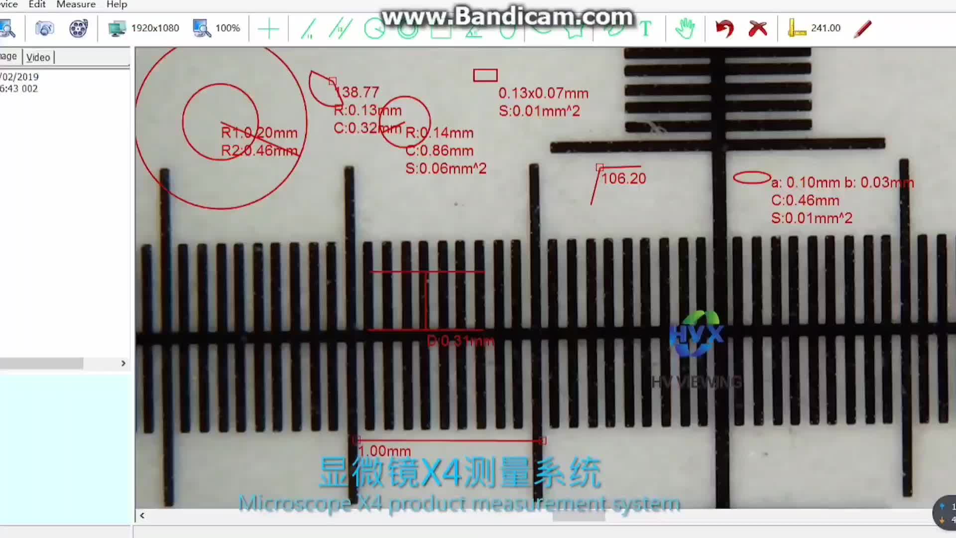 500x Portable Usb Electron Microscope Measuring Digital Microscope