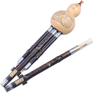 紫竹葫芦丝双调 专业演奏 C 降B调 G F调 7孔 蓝孔雀乐器专卖
