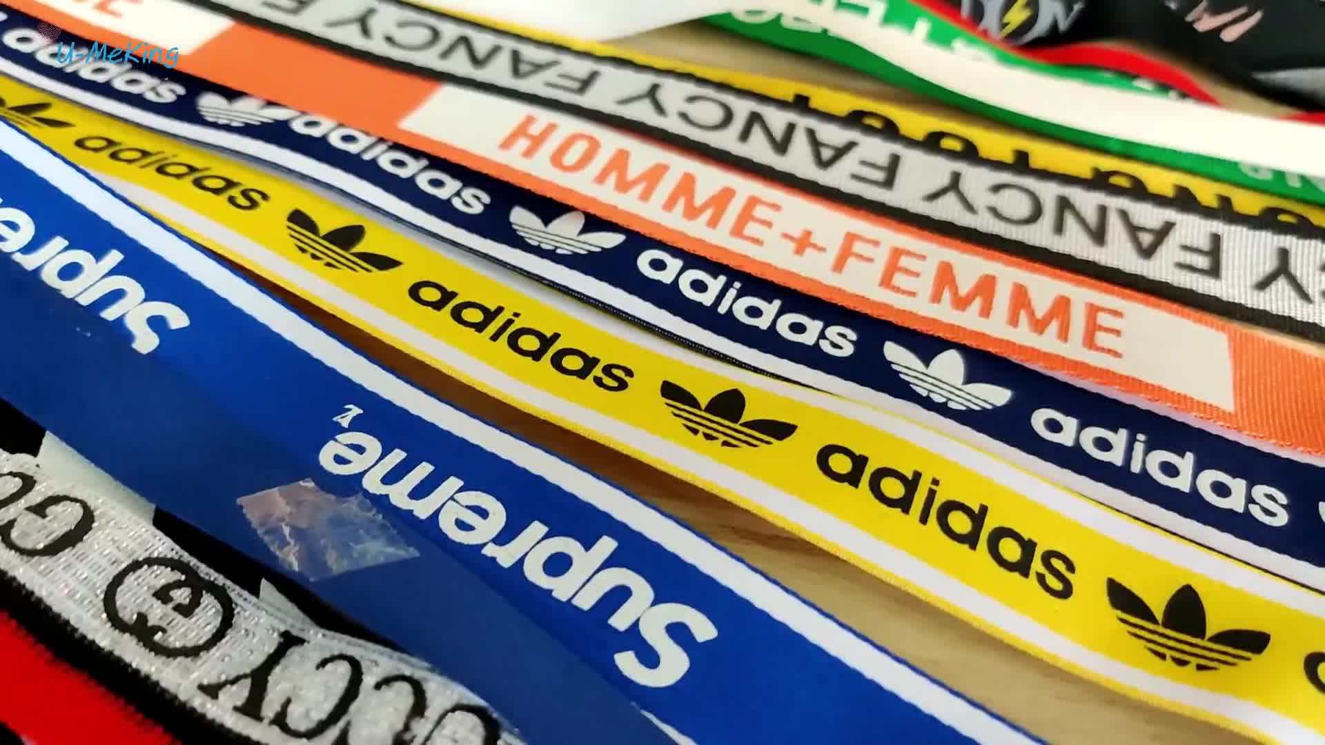 High Tenacity Narrow Woven Tape Embossed Screen Printed Band Nylon