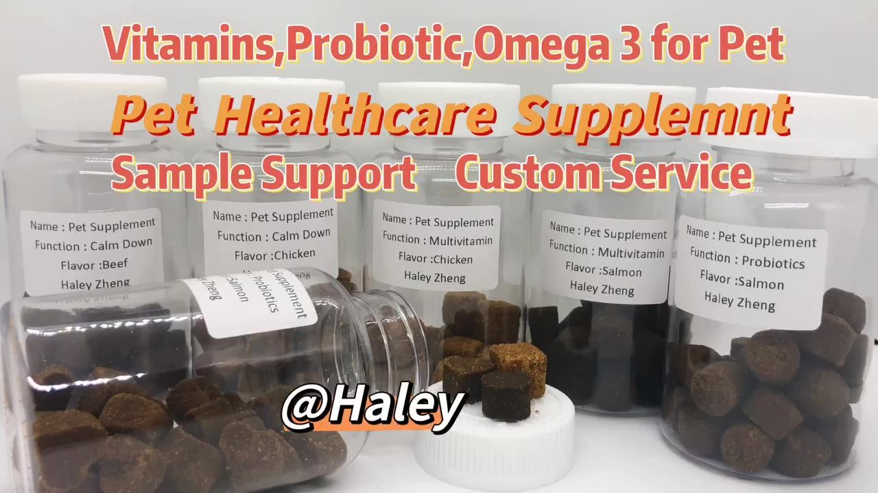 Oem Odm Organic Dogs Probiotic Chews Dog Probiotics For Gut Health