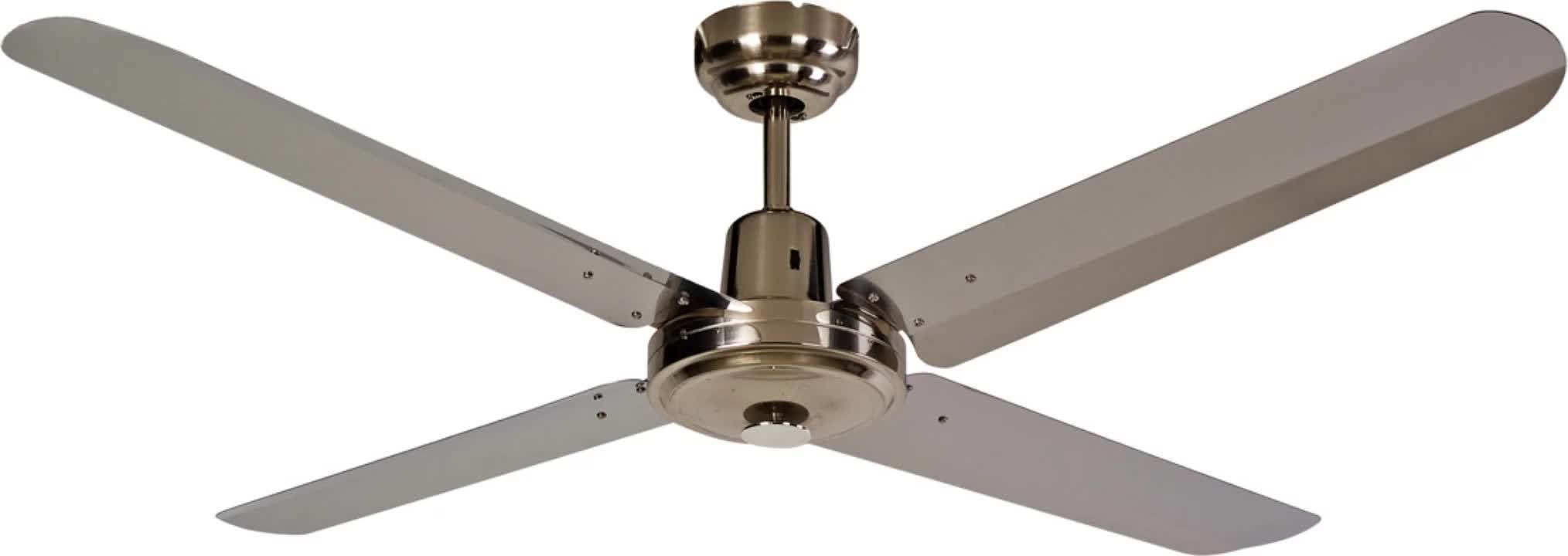 56inch/60 Inch Modern Air Cooling Fan Brushed Nickel Industrial Ceiling
