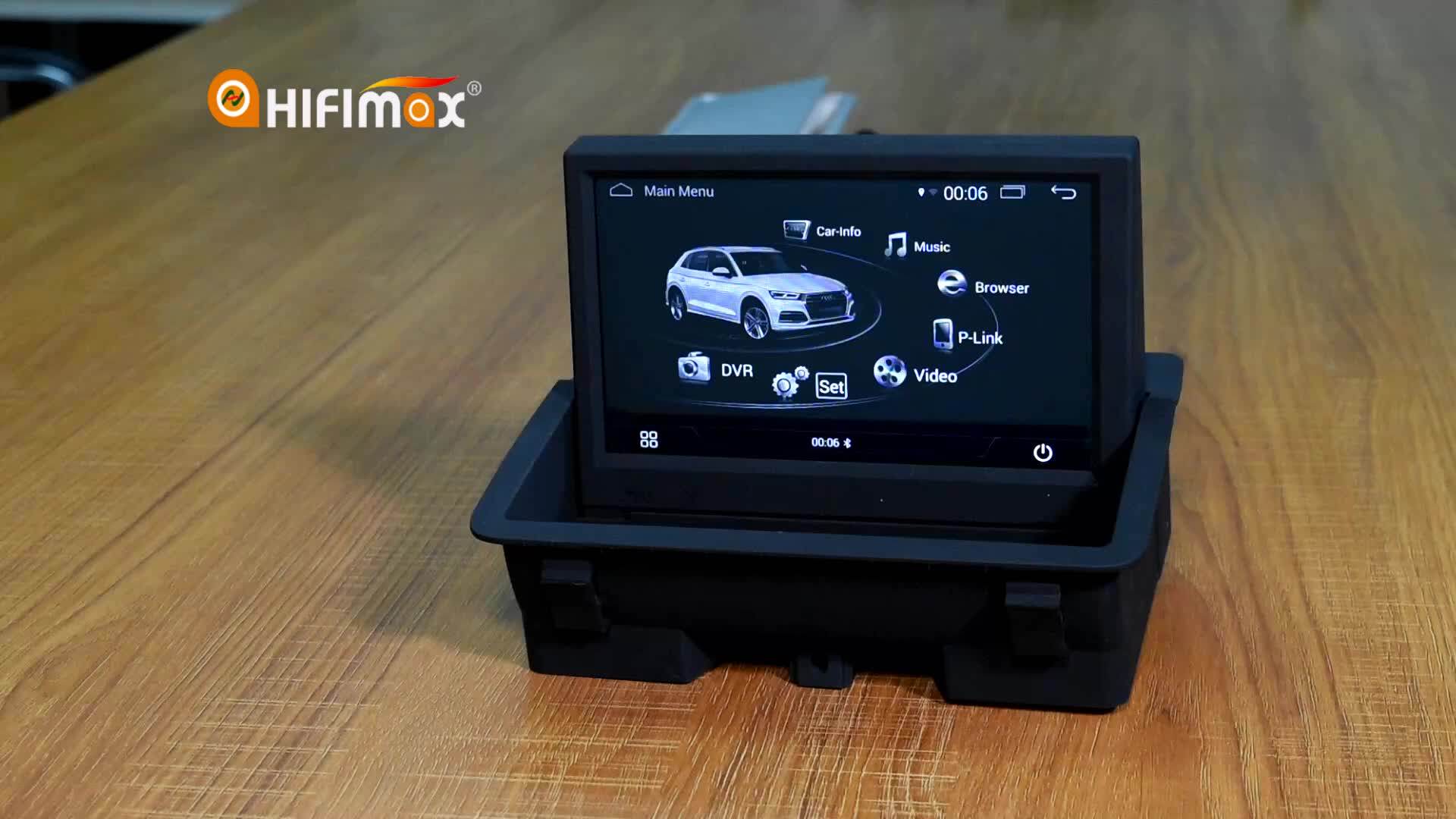 Hifimax Car Multimedia System For Audi Q3 Android 8.0 2011 2013 Gps