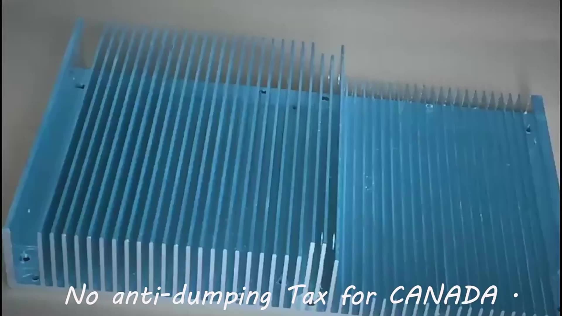 Factory Directly Oem Aluminium Anodizing And Powder Coating Radiator