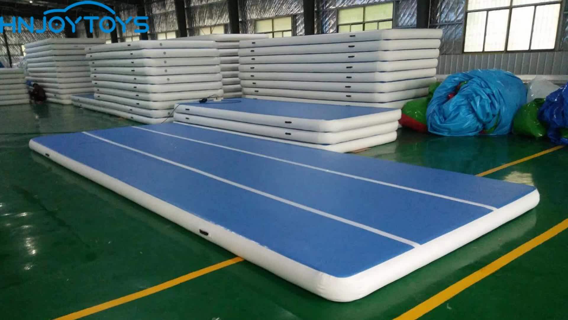 High Quality 5m 6m 7m 10m Simple Inflatable Tumble Sport Air Track For