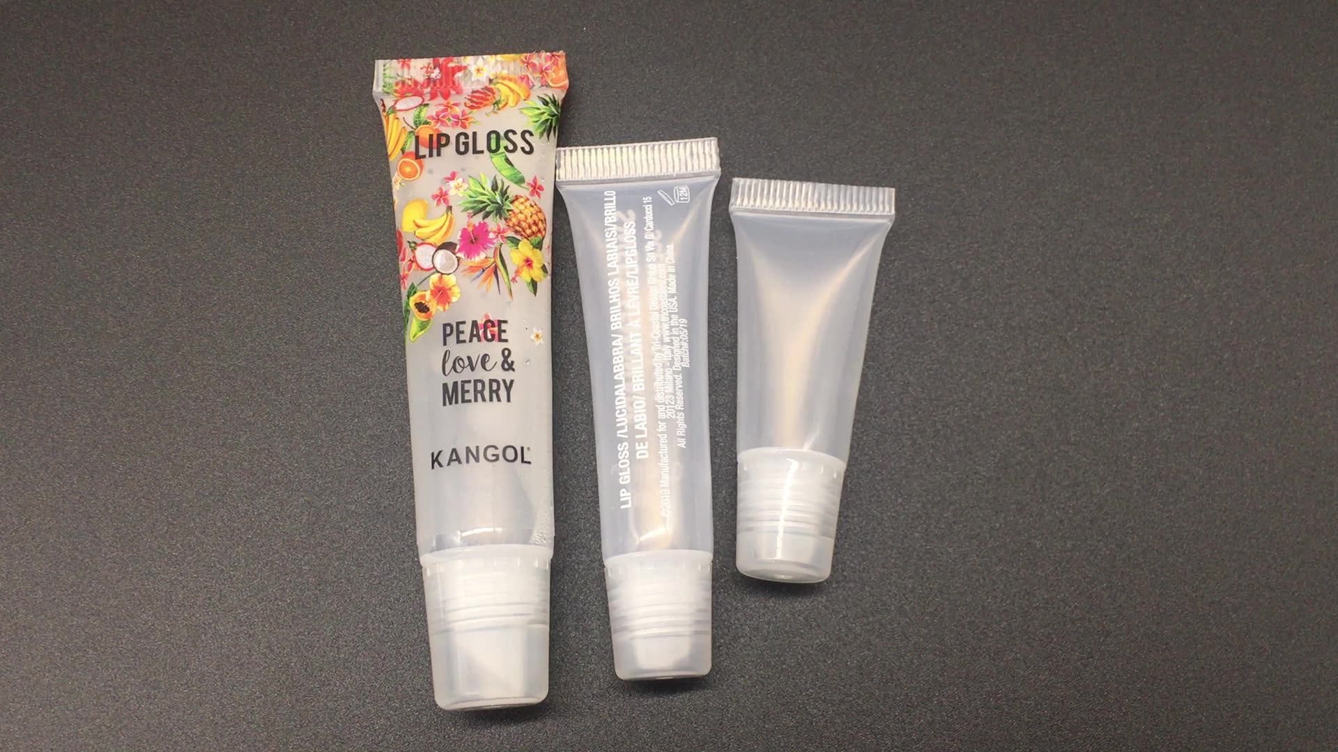 0.5oz Pink Squeeze Lip Gloss Tubes 15g Lip Gloss Squeeze Tubes 10g