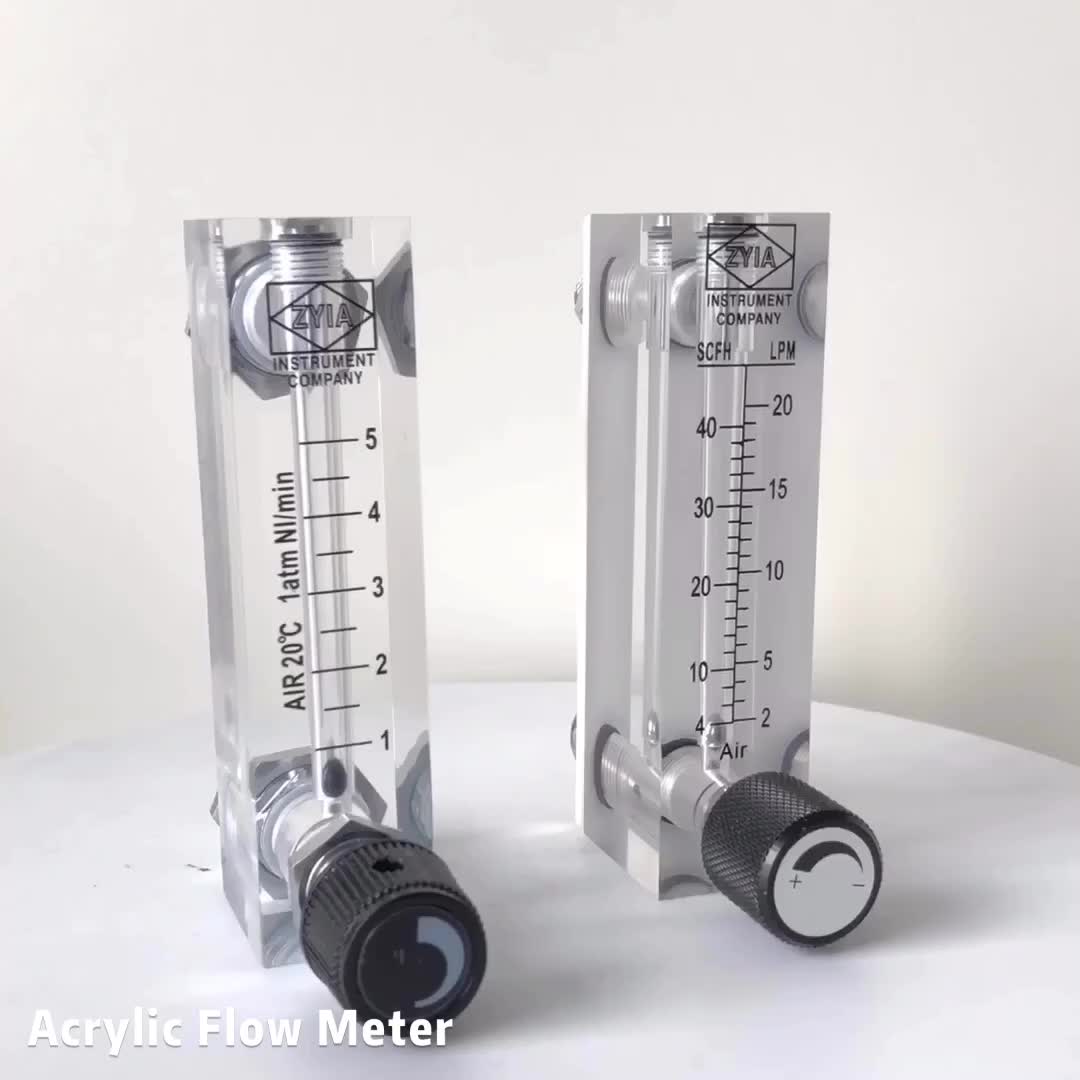 Hot Sell Panel Mount Portable Mini Small Clean Air Flow Meter Rotameter