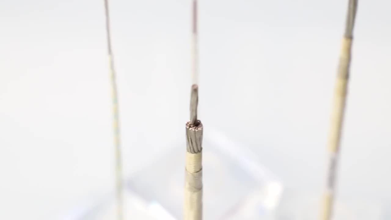 600v 450 Degree Ul5107 Mica Fiberglass Braided Fireproof High