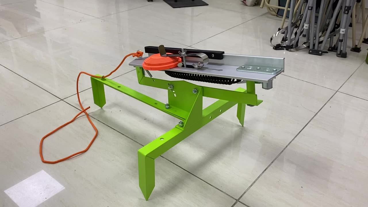 Factory Directly Gender Reveal Shooting Machine Mental Clay Target