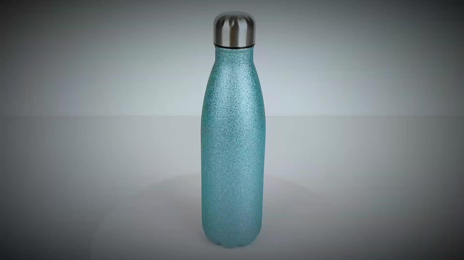 glitter thermos