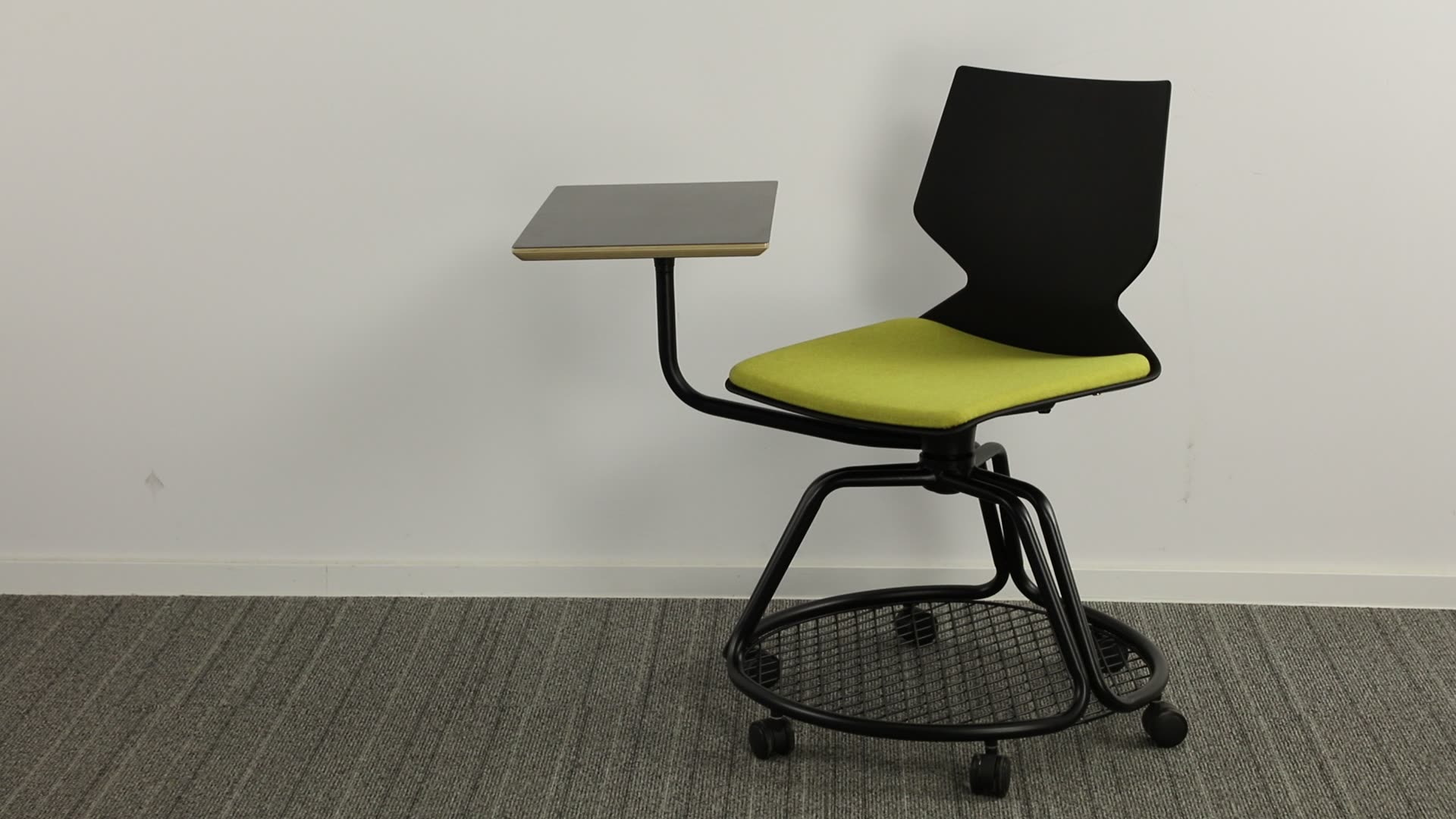 Study Chair With Writing Pad Fashionable Colorful Rotary Writing Pad School Study Chair - Buy Study