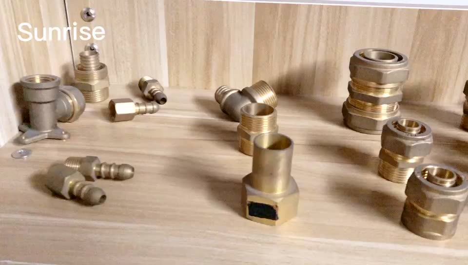 Bsp Npt Male Thread Brass Copper Fitting Oil Gas Water Pipe Reducing