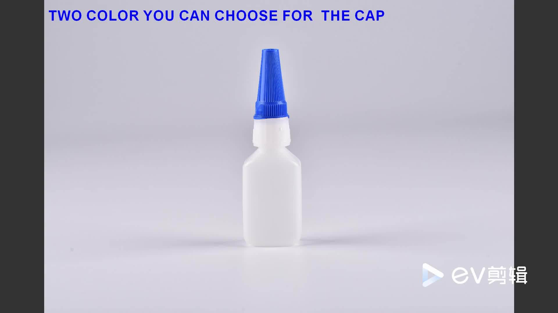 1 Ounce Empty Hdpe Super Glue Bottle Plastic Cyanoacrylate Adhesive