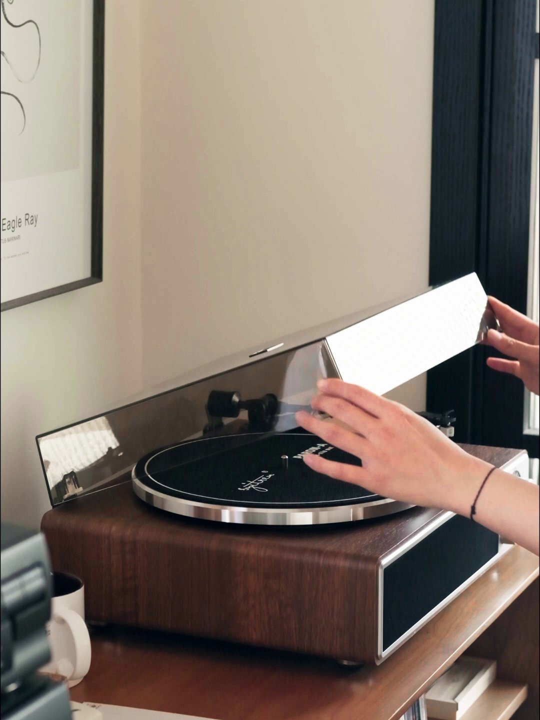 当黑胶的沙沙声，替你吻了整个寂静的夜晚_黑胶唱片机_淘宝数码网