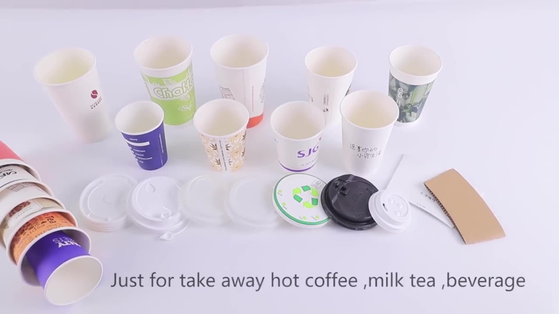 Hot Beverage Disposable White Paper Coffee Cup Paper Manufacturers Cup ...