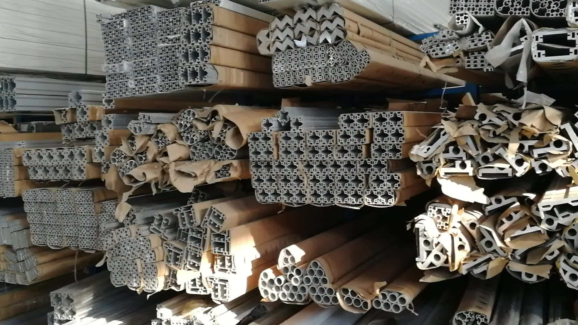 Alloy V Shape Open Extruded 40x40 Profiles 30*60 Extrusion T Slot Aluminium Bar Aluminum Glazing