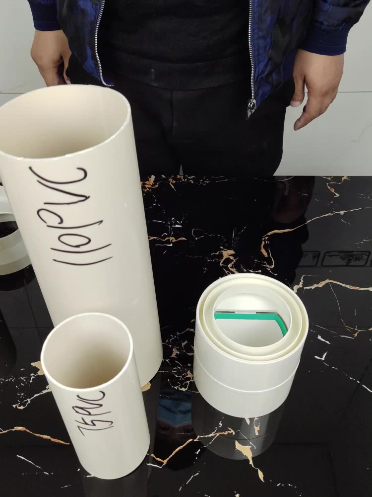 75 110PVC check valve odorproof valve Powder room exhaust vent anti-recirculating wind bath bully exhaust pipe check valve odorproof