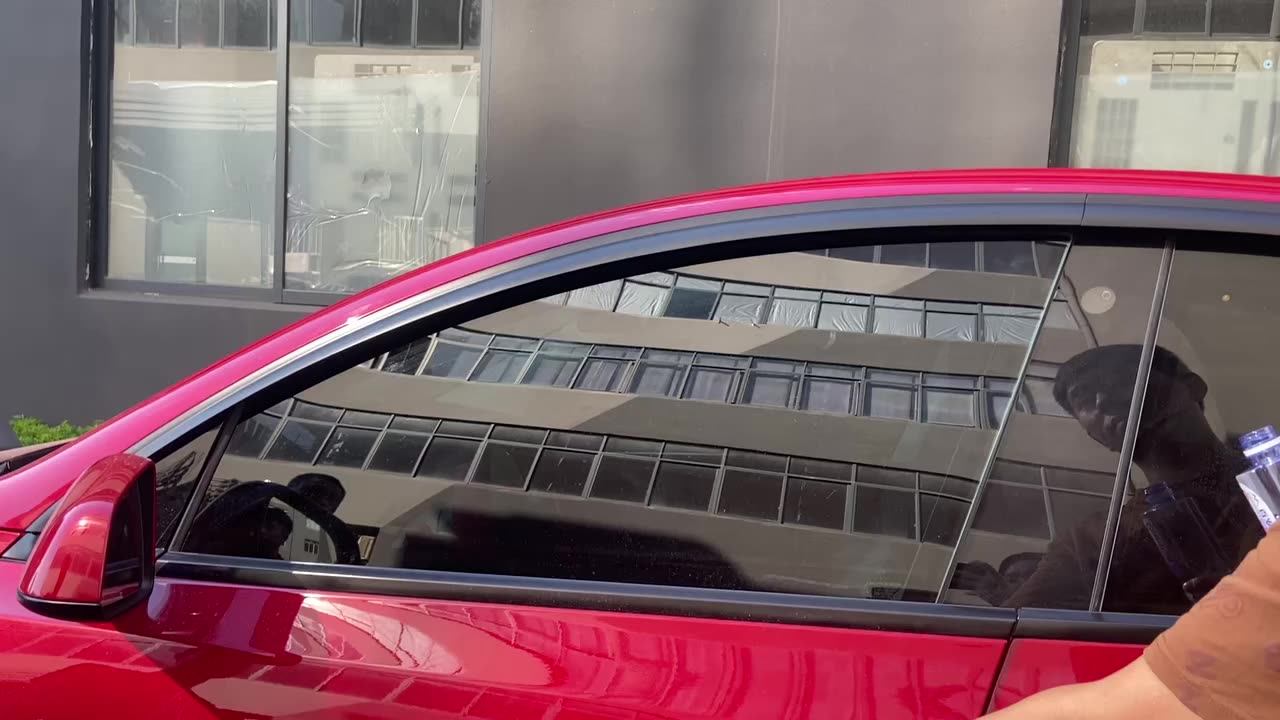 Car Vent Shade For Tesla Model 3 Vent Visor Side Window Deflector Cover