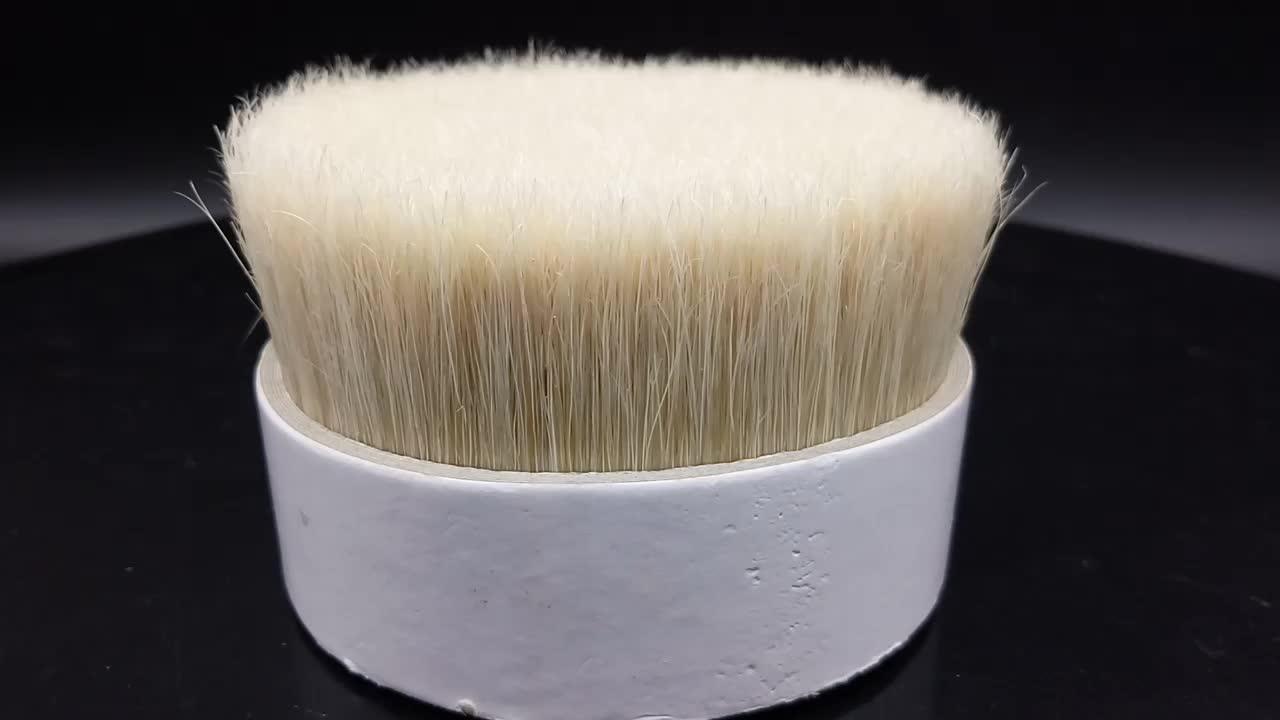 Chungking White Boiled Pig Bristles For Artist Brush Making Buy White