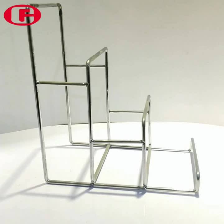 Custom Free Standing Metal Wire Book Brochure Display Racks,Poster