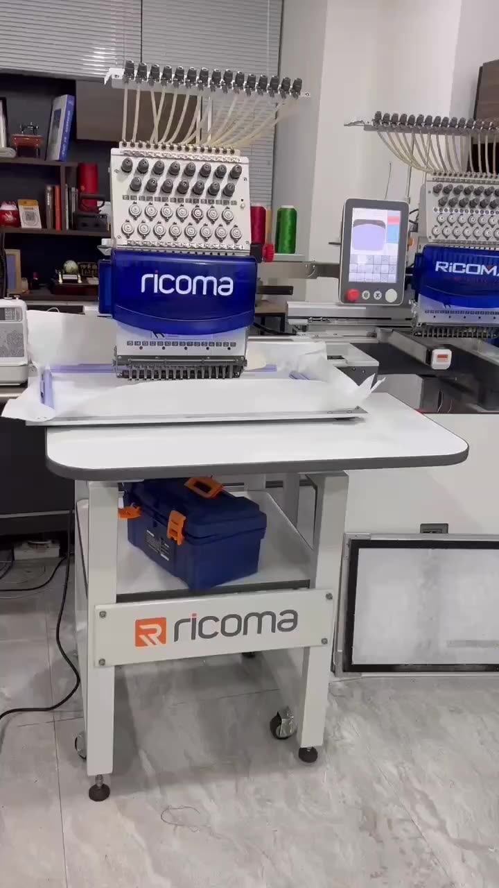 Embroidery Machine A Broder 1501tc7s Good Rima 15 Needle Advanced